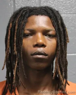 Mugshot of A'kerrion Zakirum Brown-Sharkey booked in Oklahoma County, Oklahoma on September 5, 2026
