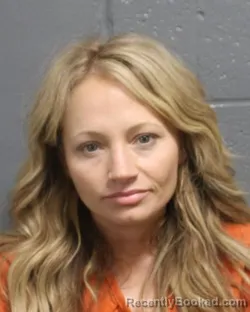 Mugshot of Allison Sorrel Burns booked in Oklahoma County, Oklahoma on September 12, 2026