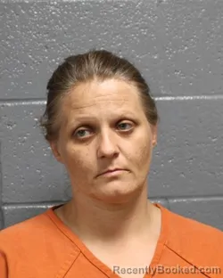 Mugshot of ANNA LEE BARRETT booked in Oklahoma County, Oklahoma on March 31, 2026