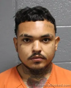 Mugshot of Armando Damian Delgado booked in Oklahoma County, Oklahoma on September 14, 2026