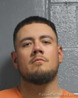 Mugshot of ADAN ATURO DELGADO booked in Oklahoma County, Oklahoma on March 18, 2026