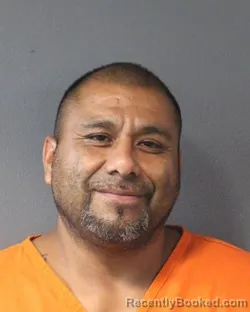 Mugshot of Amos Scott Flores booked in Oklahoma County, Oklahoma on August 29, 2026