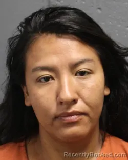 Mugshot of Alma Sugey Gomez booked in Oklahoma County, Oklahoma on September 2, 2026