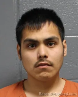 Mugshot of AUGUSTINE EDWARD JAMES HARJO booked in Oklahoma County, Oklahoma on March 23, 2026