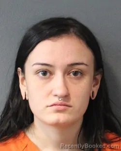 Mugshot of Ariana Victoria Hobbs booked in Oklahoma County, Oklahoma on September 8, 2026