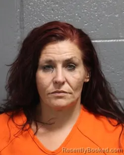 Mugshot of Ashley Sheree Higgins booked in Oklahoma County, Oklahoma on August 27, 2026