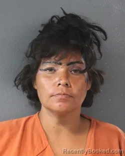 Mugshot of Angela Dawn Hawkins booked in Oklahoma County, Oklahoma on August 29, 2026
