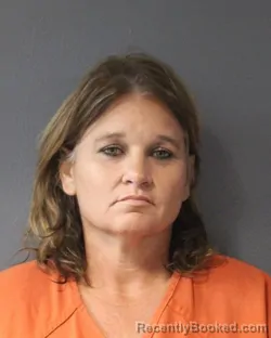Mugshot of Angela Rose Harms booked in Oklahoma County, Oklahoma on August 25, 2026