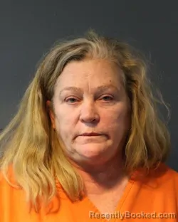 Mugshot of ANGELA LOUISA HUNTER booked in Oklahoma County, Oklahoma on March 20, 2026