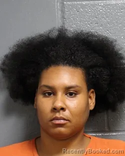Mugshot of AHLYSHA LE SHA JOHNSON booked in Oklahoma County, Oklahoma on June 12, 2026