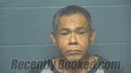 Booking photo from Oklahoma County, Oklahoma