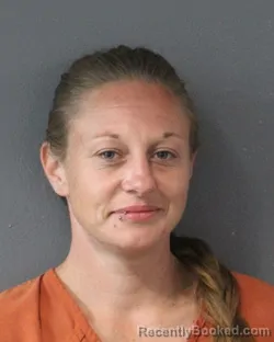 Mugshot of Arielle Michelle Moyer booked in Oklahoma County, Oklahoma on August 29, 2026