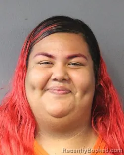 Mugshot of ANGELES VALERIA SOTO booked in Oklahoma County, Oklahoma on June 30, 2026