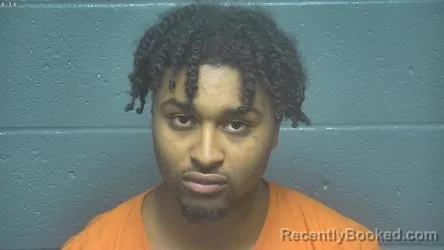 Mugshot of AVAREZ SHEMAR STEVENSON booked in Oklahoma County, Oklahoma on March 27, 2026