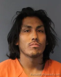 Mugshot of ALERON HAWK SILVERHORN booked in Oklahoma County, Oklahoma on March 23, 2026