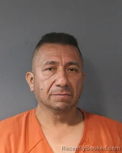 Mugshot of Alberto Ortiz Tellez booked in Oklahoma County, Oklahoma on August 28, 2026