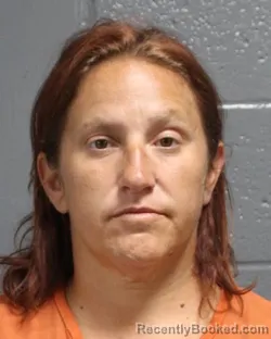 Mugshot of Ashlee Rene Woodring booked in Oklahoma County, Oklahoma on August 24, 2026
