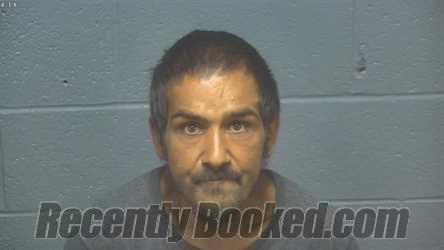 Booking photo from Oklahoma County, Oklahoma