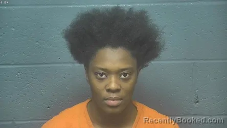 Mugshot of BRIANA JAMILA ROBERTSON booked in Oklahoma County, Oklahoma on March 25, 2026