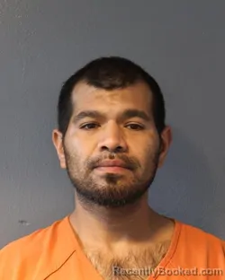 Mugshot of CESAR ANTONIO ALFARO booked in Oklahoma County, Oklahoma on March 26, 2026