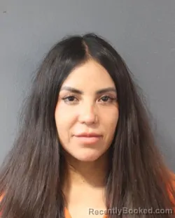 Mugshot of CARINA ALFARO booked in Oklahoma County, Oklahoma on June 8, 2026