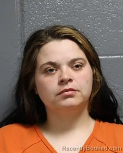 Mugshot of COURTNIE DIANA BRAMMER booked in Oklahoma County, Oklahoma on May 26, 2026