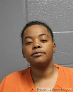 Mugshot of CHRISTIANA MARKELL BROWN booked in Oklahoma County, Oklahoma on July 6, 2026