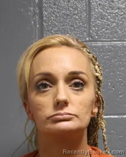 Mugshot of COURTNEY LYNN CLARK booked in Oklahoma County, Oklahoma on March 31, 2026