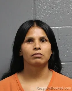 Mugshot of CRISTINA HERRERA booked in Oklahoma County, Oklahoma on July 6, 2026