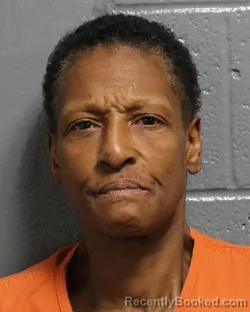 Mugshot of CHIQUITA LONDRELL JORDAN booked in Oklahoma County, Oklahoma on June 14, 2026
