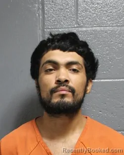 Mugshot of Christian Luna Sandovol booked in Oklahoma County, Oklahoma on August 23, 2026