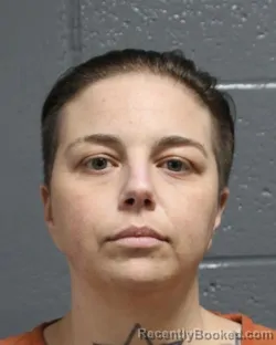 Mugshot of Cassandra Dawn Sloan booked in Oklahoma County, Oklahoma on September 8, 2026