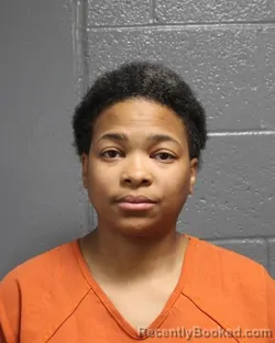Mugshot of Chantel Sanders booked in Oklahoma County, Oklahoma on August 27, 2026