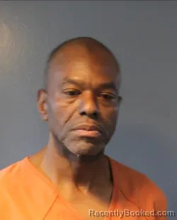 Mugshot of CLIVE ALONZO SANDERS booked in Oklahoma County, Oklahoma on March 16, 2026