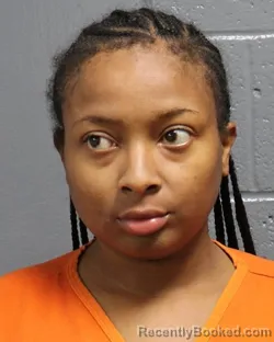 Mugshot of DESTINEE DIVINIA GLADDEN booked in Oklahoma County, Oklahoma on June 18, 2026