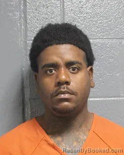 Mugshot of DEMONTE A HUBBARD booked in Oklahoma County, Oklahoma on March 19, 2026