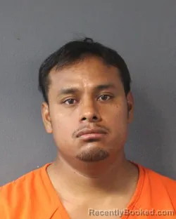 Mugshot of Domingo Zacarias Marcus booked in Oklahoma County, Oklahoma on August 29, 2026