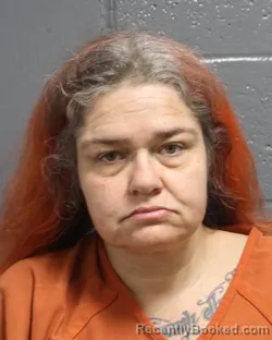 Mugshot of DANIELLE MONET MARZO booked in Oklahoma County, Oklahoma on March 14, 2026