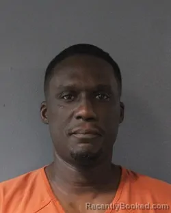 Mugshot of Dezmond Tariko Poitier booked in Oklahoma County, Oklahoma on September 13, 2026