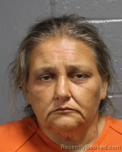 Mugshot of Dianna Dawn Pogue booked in Oklahoma County, Oklahoma on August 22, 2026
