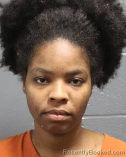 Mugshot of Deija Danielle Sanders booked in Oklahoma County, Oklahoma on September 4, 2026