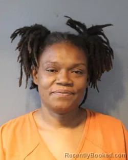 Mugshot of EVETT RENE JOHNSON booked in Oklahoma County, Oklahoma on March 29, 2026