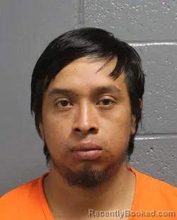 Mugshot of Emerson Esteban Morales-Guzman booked in Oklahoma County, Oklahoma on September 16, 2026