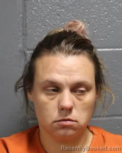 Mugshot of EMILY ANN UEBLACKER booked in Oklahoma County, Oklahoma on June 24, 2026