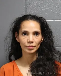 Mugshot of EBONIE ANN YADAO booked in Oklahoma County, Oklahoma on March 31, 2026