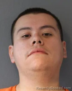 Mugshot of FABIAN GUERRA FLORES booked in Oklahoma County, Oklahoma on March 27, 2026