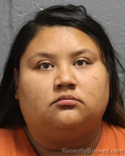 Mugshot of GRACIELA CERVANTES CARRILLO booked in Oklahoma County, Oklahoma on July 16, 2026