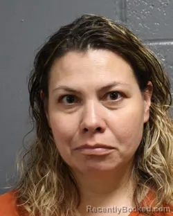 Mugshot of GENEVA RAYNELL GUZMAN booked in Oklahoma County, Oklahoma on May 30, 2026