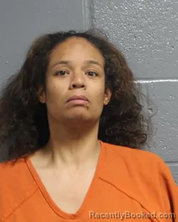 Mugshot of GABRELLE LYNN MOORE booked in Oklahoma County, Oklahoma on March 18, 2026