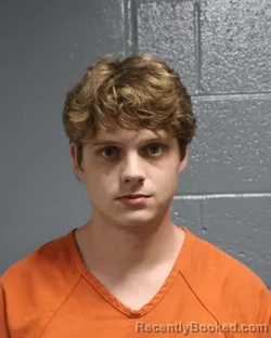 Mugshot of Griffin Arron Richardson booked in Oklahoma County, Oklahoma on August 25, 2026